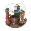 Cowboy Boots Oil Warmer